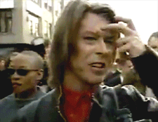 David Bowie GIF. Beroemdheden Artiesten Gifs David bowie Fotoset David bowie interview 