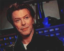 David Bowie GIF. Artiesten Gifs David bowie Lachend 