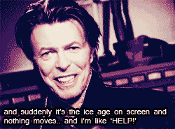 David Bowie GIF. Beroemdheden Artiesten Gifs David bowie Ander 
