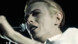 Beroemdheden Artiesten Gifs David bowie ander 