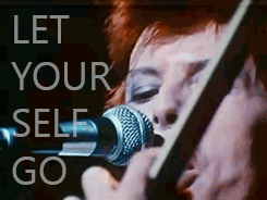 Beroemdheden Artiesten Gifs David bowie ander 90s fotoset 