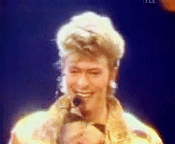 Artiesten Gifs David bowie geschokt musicus 