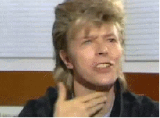 David Bowie GIF. Artiesten Zonnebril Gifs David bowie 90s 
