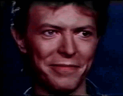 David Bowie GIF. Muziek Artiesten Bowie Gifs David bowie Glimlach S Gelukkig 1980 &amp;#39;80 De jaren &amp;#39;80 