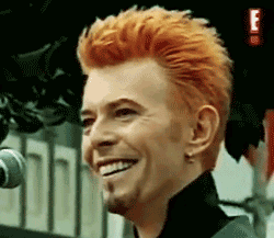 David Bowie GIF. Beroemdheden Artiesten Gifs David bowie Fotoset Live show Morrissey 