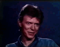 David Bowie GIF. Artiesten Dave Gifs David bowie Gootsteen As tot as 