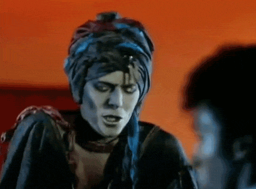 Artiesten Gifs David bowie geschokt bezorgd 