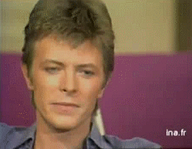 David Bowie GIF. Artiesten Dave Flirten Zonnebril Gifs David bowie 90s Swag 