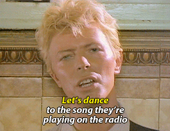 David Bowie GIF. Artiesten Tv Gifs David bowie Hahaha nee 