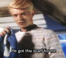 David Bowie GIF. Artiesten Gifs David bowie Labyrint Koboldkoning 