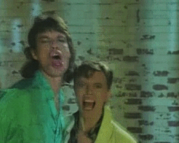 David Bowie GIF. Artiesten Zonnebril Gifs David bowie 90s 