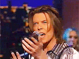David Bowie GIF. Artiesten Dave Flirten Zonnebril Gifs David bowie 90s Swag 