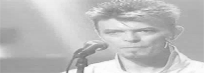 Boos Artiesten Gifs David bowie koekje raken woede 