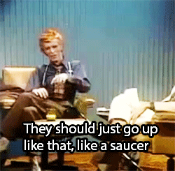 Artiesten Gifs David bowie zwart en wit 