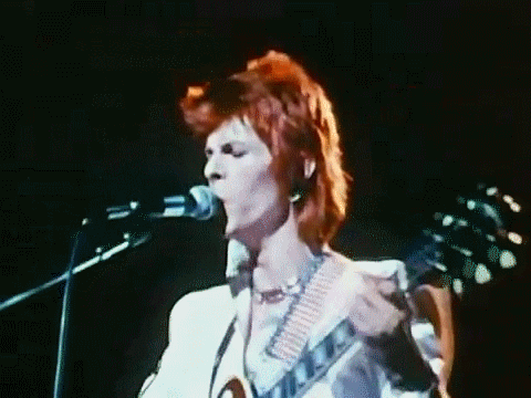 Artiesten Gifs David bowie Tilda Swinton 