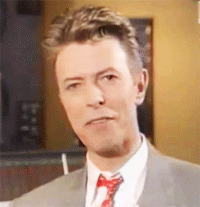 David Bowie GIF. Beroemdheden Artiesten Gifs David bowie Ander 90s Fotoset 