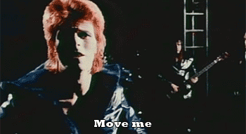 Artiesten Gifs David bowie muziekvideo blue jean 