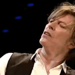 David Bowie GIF. Beroemdheden Artiesten Gifs David bowie Ander 