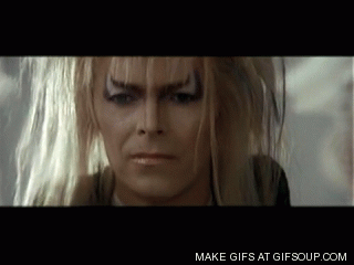 Artiesten Gifs David bowie zwart en wit 