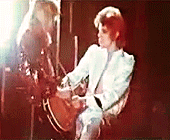 David Bowie GIF. Artiesten Gifs David bowie Tilda swinton 