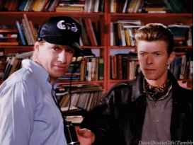 David Bowie GIF. Bioscoop Artiesten Gifs David bowie Labyrint 