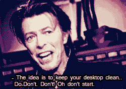 David Bowie GIF. Beroemdheden Artiesten Gifs David bowie Ander 