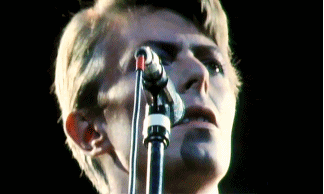Bioscoop Artiesten Zanger Gifs David bowie rots knal mode &amp;amp; beauty kunstenaar musicus gla 
