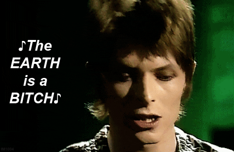 Beroemdheden Artiesten Gifs David bowie ander 90s fotoset 