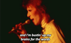 David Bowie GIF. Artiesten Bowie Gifs David bowie Mode &amp;amp; beauty Life on mars 