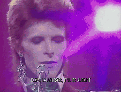 Beroemdheden Artiesten Gifs David bowie ander fotoset 00s 