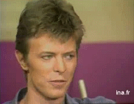 David Bowie GIF. Beroemdheden Artiesten Gifs David bowie De man die naar de aarde viel Seksuele frustratie Thomas newt 