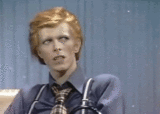 David Bowie GIF. Artiesten Gifs David bowie Zwart en wit 