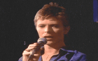 Muziek Artiesten Ik hou van jou Gifs David bowie 