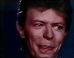 David Bowie GIF. Beroemdheden Artiesten Gifs David bowie Ander 