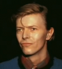 David Bowie GIF. Beroemdheden Artiesten Gifs David bowie 90s Fotoset Springen ze zeggen 