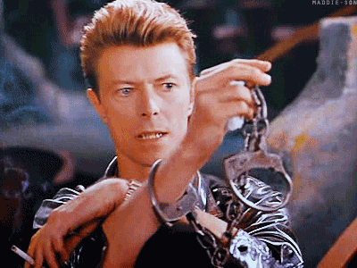 Beroemdheden Artiesten Gifs David bowie ander 