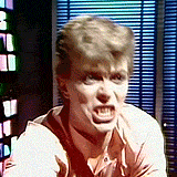 David Bowie GIF. Boos Artiesten Gifs David bowie Koekje Raken Woede 