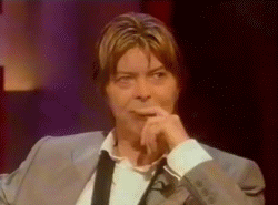 David Bowie GIF. Bioscoop Artiesten Film Gifs David bowie Baas Zoals een baas Labyrint 