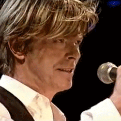 David Bowie GIF. Artiesten Gifs David bowie Zoolander 