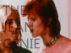 David Bowie GIF. Beroemdheden Artiesten Gifs David bowie Jazzin voor blauwe jean Schreeuwen lord byron Screamin lord b 