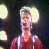 David Bowie GIF. Artiesten Tv Gifs David bowie Hahaha nee 