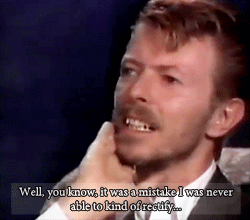 David Bowie GIF. Artiesten Gifs David bowie Geschokt Bezorgd 