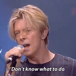 David Bowie GIF. Muziek Artiesten Gifs David bowie 