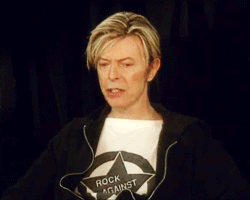 David Bowie GIF. Beroemdheden Artiesten Gifs David bowie Ander 90s Fotoset 