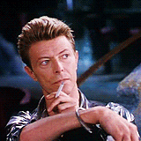 David Bowie GIF. Artiesten Kus Gifs David bowie Tilda swindon 