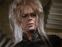 David Bowie GIF. Artiesten Gifs David bowie Labyrint 