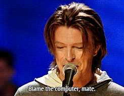 David Bowie GIF. Beroemdheden Artiesten Heroes Gifs David bowie Fotoset 
