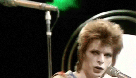 Artiesten Zonnebril Gifs David bowie 90s 