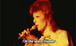 David Bowie GIF. Artiesten Gifs David bowie Geschokt Verwonderd Zoolander 