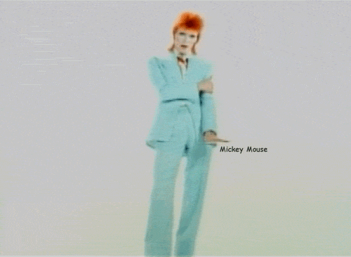 Boos Artiesten Gifs David bowie koekje raken woede 